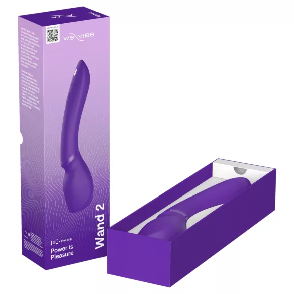 We-Vibe Wand 2 - vibrator de masaj controlat prin aplicație