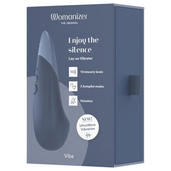 Womanizer - vibrator clitoridian - stimulare intensă - albastru