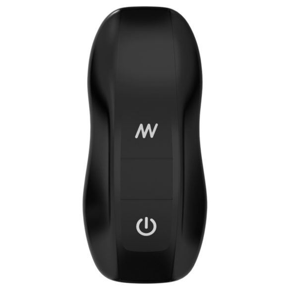 ANOS - set plug anal cu vibrații - negru