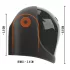 Rebel - vibrator cap penian impermeabil - negru