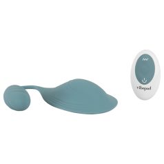 VibePad Mini - Perna vibrator cu 2 motoare (turcoaz)