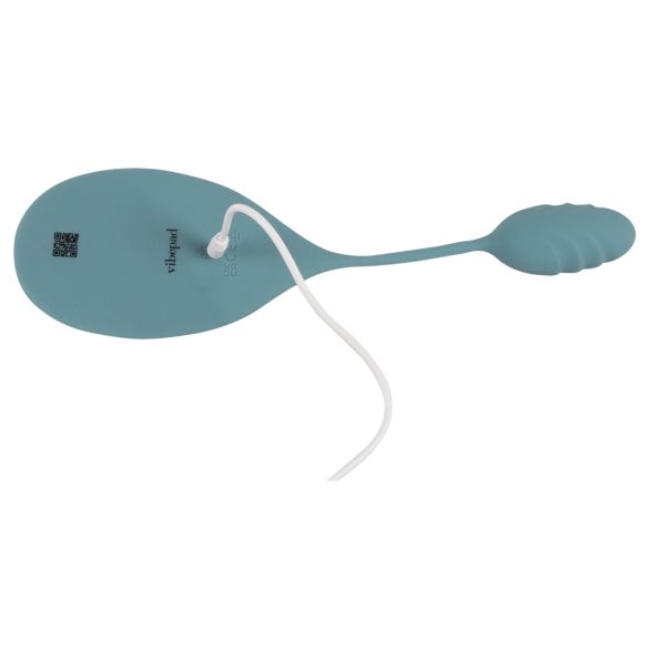 VibePad Mini - Perna vibrator cu 2 motoare (turcoaz)