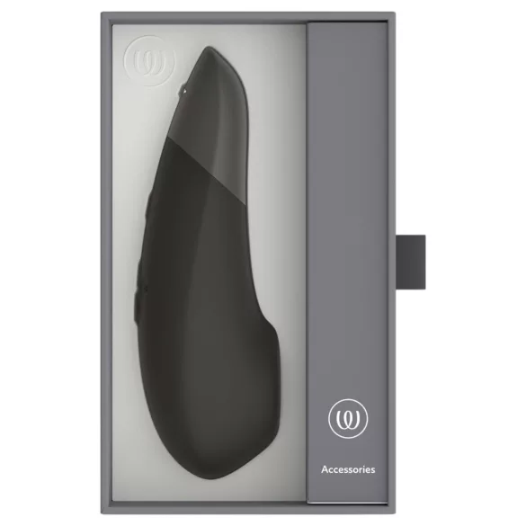 Womanizer Enhance 2în1 stimulator clitoridian cu unde de aer + vibrator (negru)
