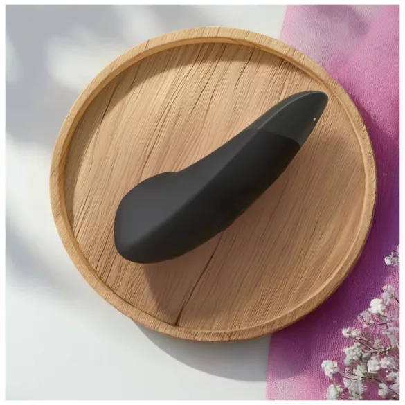 Womanizer Enhance 2în1 stimulator clitoridian cu unde de aer + vibrator (negru)