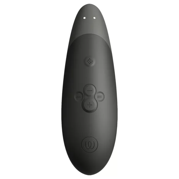 Womanizer Enhance 2în1 stimulator clitoridian cu unde de aer + vibrator (negru)