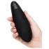 Womanizer Enhance 2în1 stimulator clitoridian cu unde de aer + vibrator (negru)