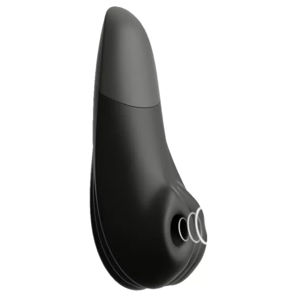 Womanizer Enhance 2în1 stimulator clitoridian cu unde de aer + vibrator (negru)