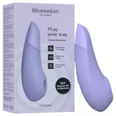   Womanizer Enhance - stimulator clitoridian cu unde de aer (mov)