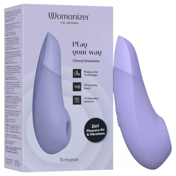 Womanizer Enhance - stimulator clitoridian cu unde de aer (mov)