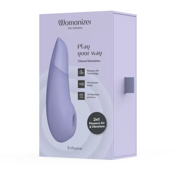 Womanizer Enhance - stimulator clitoridian cu unde de aer (mov)
