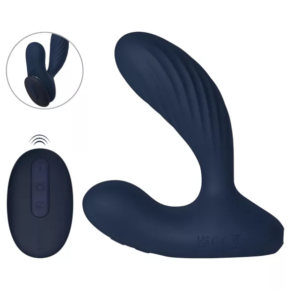 Svakom Vick Neo 2 - vibrator anal smart - silicon albastru