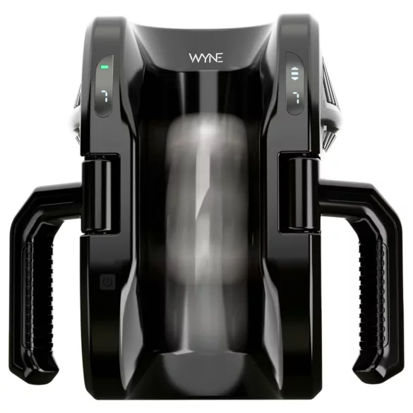 WYNE 10 - masturbator automat cu mâner - negru