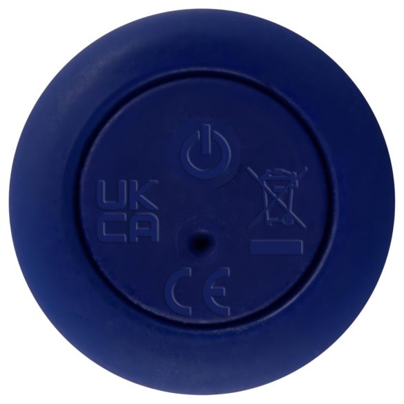 Smile - vibrator G-punct curbat (albastru)