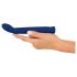 Smile - vibrator G-punct curbat (albastru)