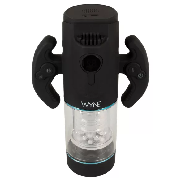 WYNE 11 - masturbator automat pentru bărbați - negru