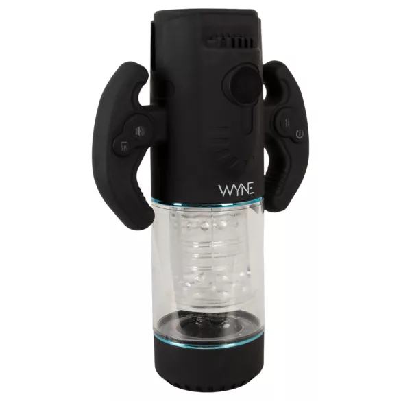 WYNE 11 - masturbator automat pentru bărbați - negru