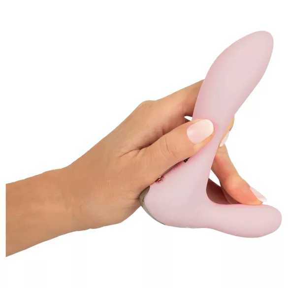 Beau Coeur Cerya - mini vibrator cu braț pentru clitoris - roz deschis