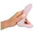 Beau Coeur Cerya - mini vibrator cu braț pentru clitoris - roz deschis
