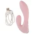 Beau Coeur Cerya - mini vibrator cu braț pentru clitoris - roz deschis