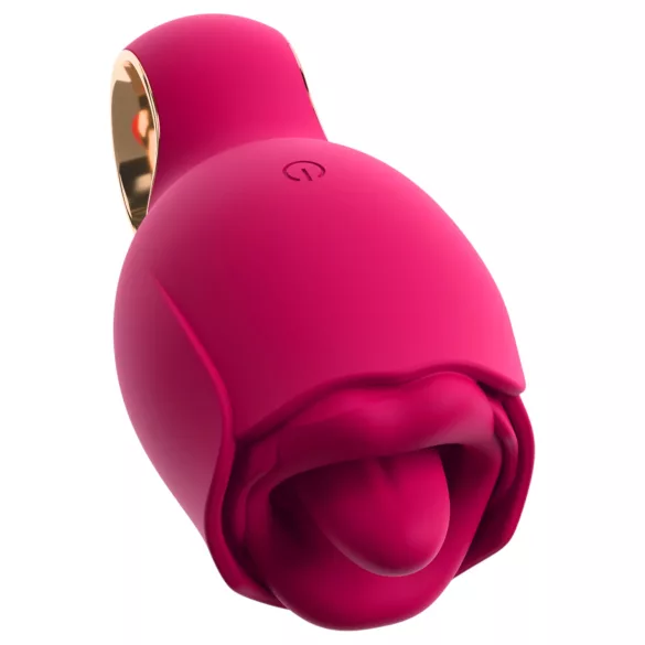 You2Toys Oral Fun - stimulator de clitoris cu limbă (roz)