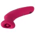 You2Toys Oral Fun - stimulator clitoridian cu aspirație și cu limbă (roz)