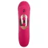 You2Toys Oral Fun - stimulator clitoridian cu aspirație și cu limbă (roz)