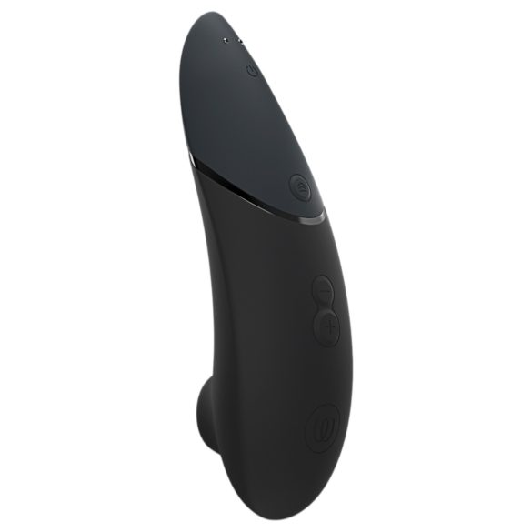 Womanizer Lust&Luxury - vibrator clitoridian și pentru cuplu - set negru