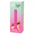 ROMP Jiggle - vibrator împingător cu ventuză (roz)