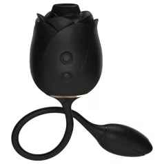   Fifty Shades of Grey - stimulator clitoridian cu aspirație și ou vibrator negru