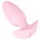 Cuties Mini - dop anal vibrator - silicon roz