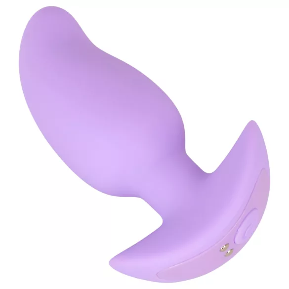 Cuties Mini - plug anal cu vibrații - silicon - mov