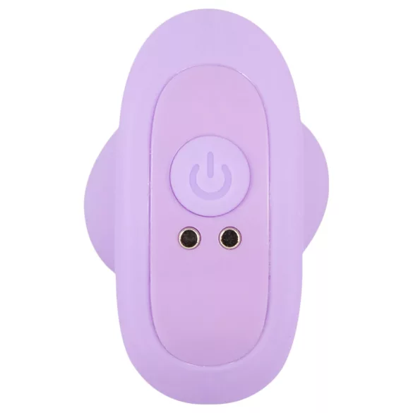 Cuties Mini - plug anal cu vibrații - silicon - mov