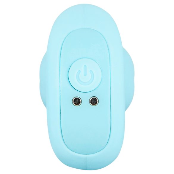 Cuties Mini - plug anal vibrant - silicon albastru