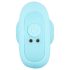 Cuties Mini - plug anal vibrant - silicon albastru