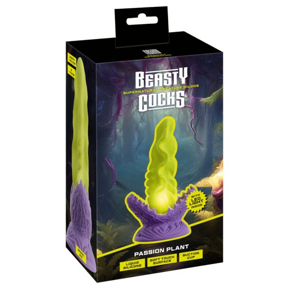 Beasty Cocks - dildou luminos - fosforescent, verde