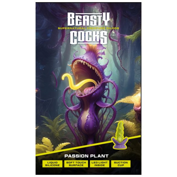 Beasty Cocks - dildou luminos - fosforescent, verde