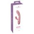 Beau Coeur Avenor - vibrator pentru punctul G cu limbă și braț pentru clitoris (roz)