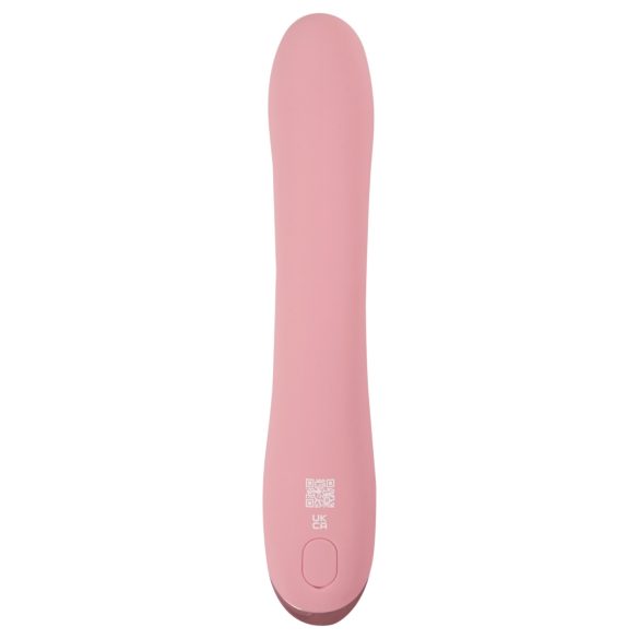 Beau Coeur Avenor - vibrator pentru punctul G cu limbă și braț pentru clitoris (roz)