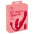 You2Toys Strapless - vibrator cu curea, cu 3 brațe (roz)