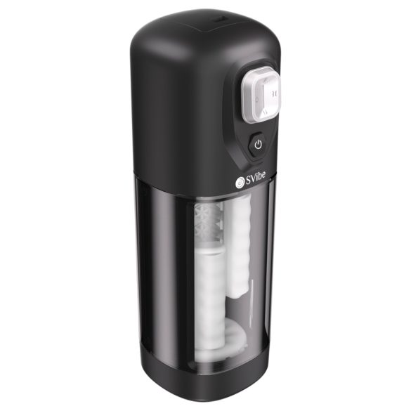 VibraSlim Ikon Volt - masturbator automat (negru)