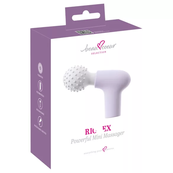 Beau Coeur Rionex - mini vibrator masaj - lila
