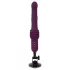 You2Toys - vibrator cu împingere, încălzire și telecomandă (mov)
