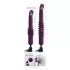 You2Toys - vibrator cu împingere, încălzire și telecomandă (mov)