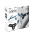 You2Toys - Vibrator cu iepuraș pentru strap-on, cu 3 piese și telecomandă (albastru)