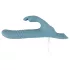 You2Toys - Vibrator cu iepuraș pentru strap-on, cu 3 piese și telecomandă (albastru)