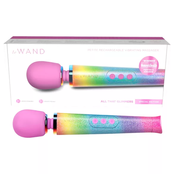 le Wand - vibrator de masaj - curcubeu