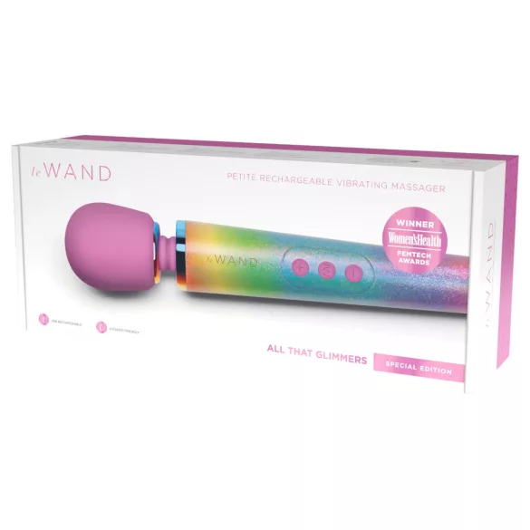 le Wand - vibrator de masaj - curcubeu