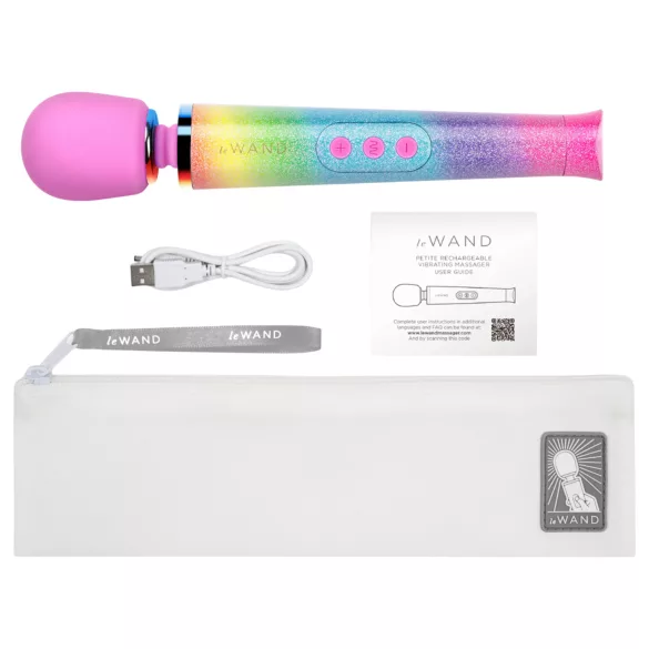 le Wand - vibrator de masaj - curcubeu