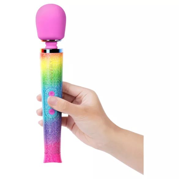 le Wand - vibrator de masaj - curcubeu