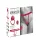 You2Toys - vibrator clitoridian purtabil (roșu)